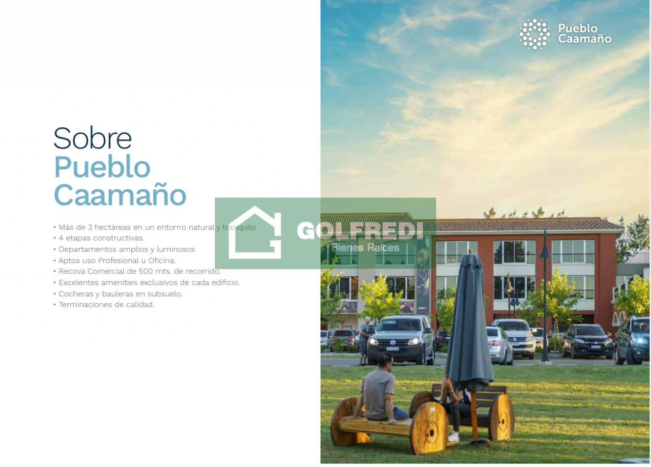 Departamento en Pueblo Caamaño