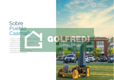 Departamento en Pueblo Caamaño